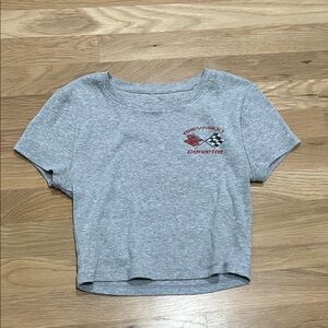 Aeropostale Gray Crop Top